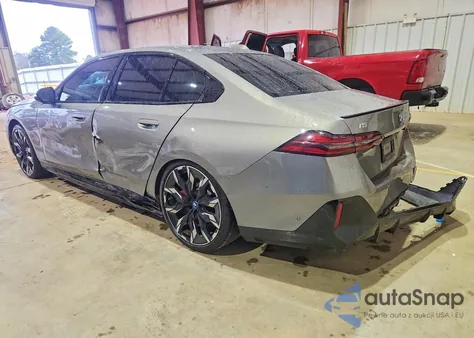 2024 BMW I5 M60 from USA, damaged, VIN WBY43FK09RCR40753